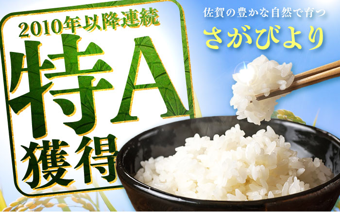 【5kg✕3回定期便】【令和7年産】さがびより 計15kg（5kg✕3回）吉野ヶ里町/増田米穀  [FBM002]