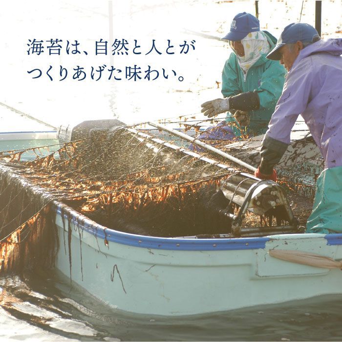 【まるで韓国海苔】【テレビで紹介されました！】佐賀海苔「手塩をかけました」計50枚（5枚ずつ個包装）6回定期便 [FBC014]