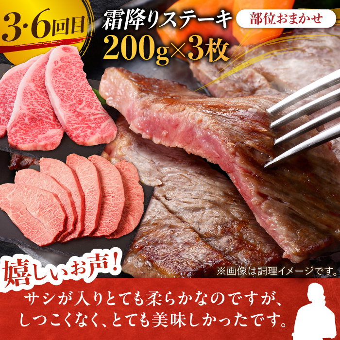 【2026年2月以降発送開始】【全6回定期便】旨みじゅわ～ A4 A5 佐賀牛 霜降り定期便  6,000g 総計6kg 吉野ヶ里町/ミートフーズ華松 [FAY023]