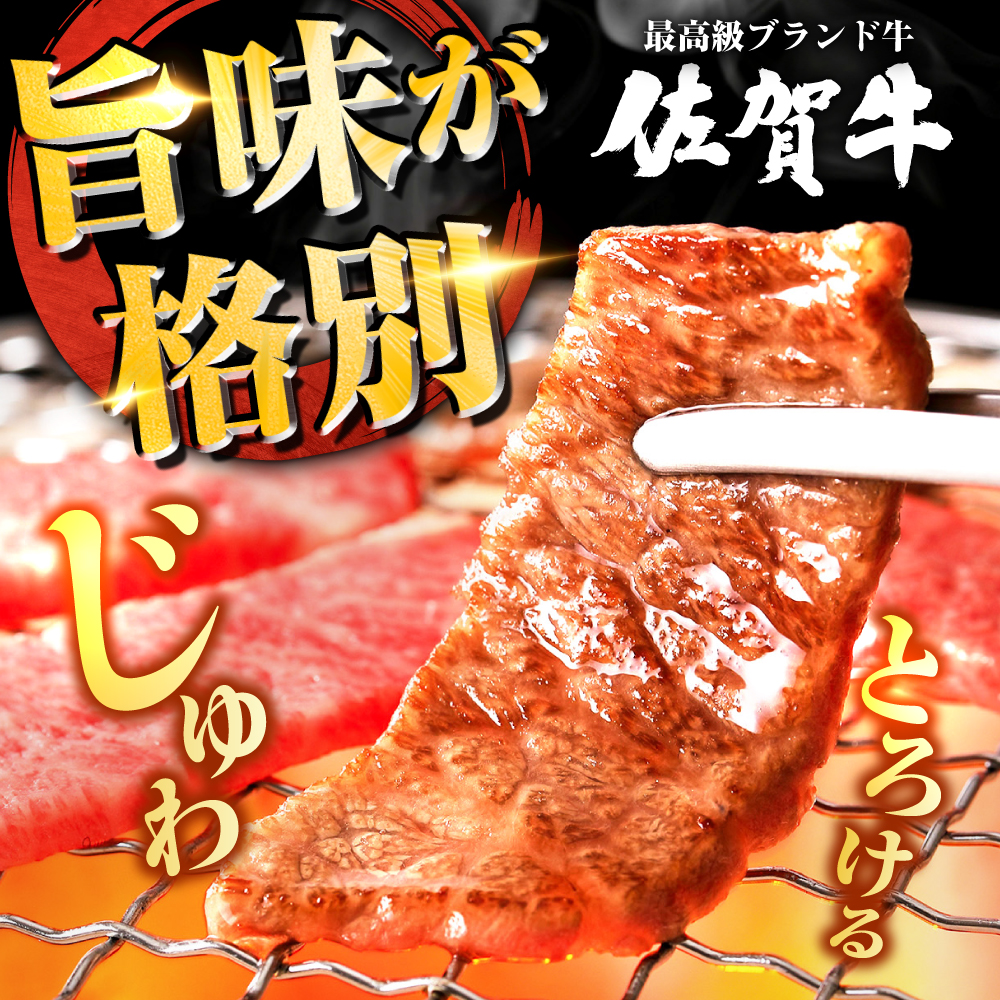 【全国トップクラスの黒毛和牛】 A4 A5 佐賀牛焼肉用カルビ800g 吉野ヶ里町/ミートフーズ華松 [FAY049]