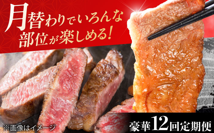 【全12回定期便】A4 A5  佐賀牛 7,800g ＜総量7.8kg！＞シルバーコース【ミートフーズ華松】 [FAY039]