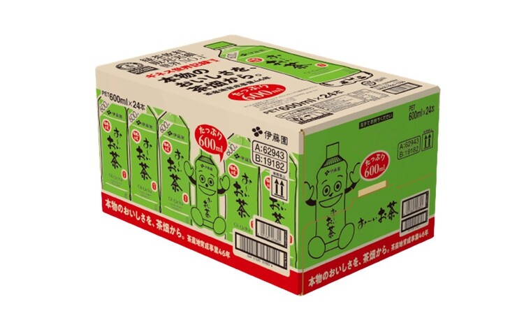 【5か月定期便】おーいお茶緑茶 600ml×24本(合計5ケース)【伊藤園 お茶 緑茶 まとめ買い 箱買い 熱中症対策 水分補給 備蓄 防災】K071468