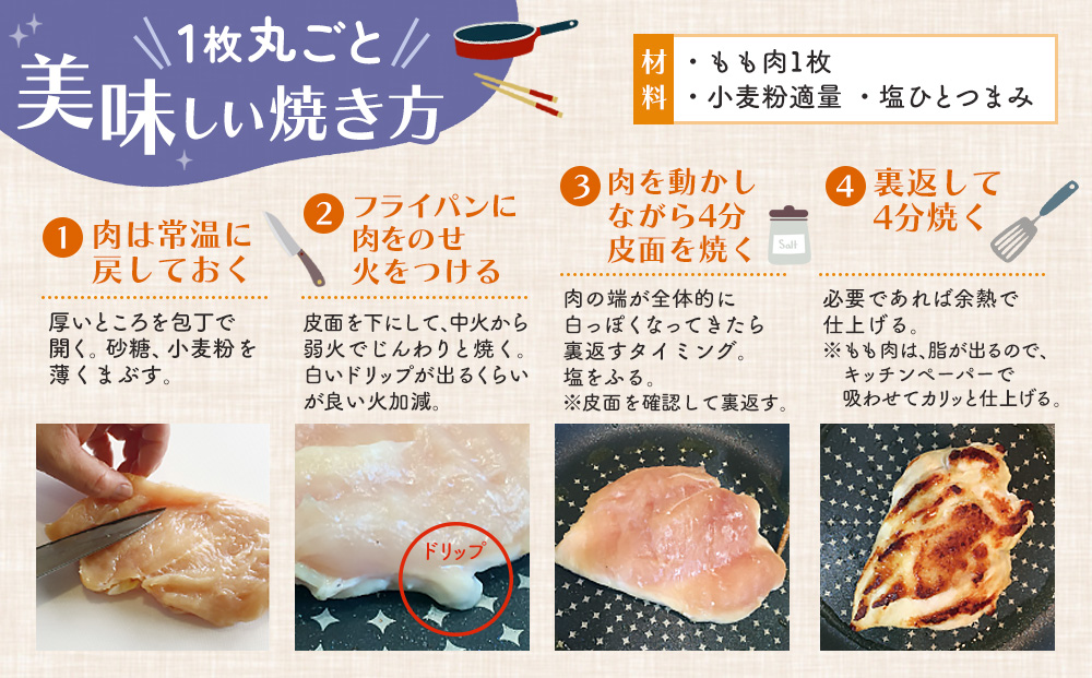 【6カ月定期便】佐賀県産みつせ鶏もも正肉 3枚入×2袋(計12袋)【チキンステーキ 唐揚げ 照り焼き もも肉 美味しい 低脂質 ヘルシー 旨味成分 柔らか 歯ごたえ ジューシー ボリューム お弁当 小分け 冷凍 定期便 6か月定期】K059306