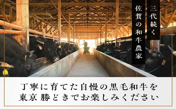 東京 勝どき『焼肉梁井』ふるさと納税特選コース 2名様分【食事券 佐賀牛 佐賀産和牛 人気 極上 焼肉 新鮮 霜降り やわらか とろける 旨み】 G3-J081002