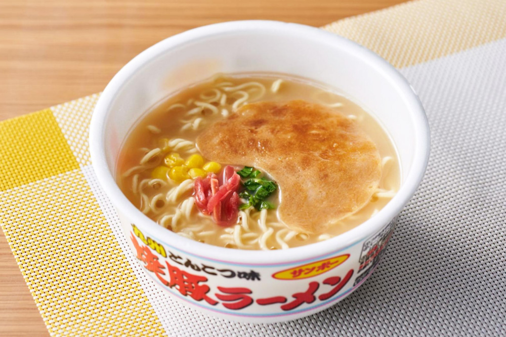 「焼豚ラーメン」・「井手ちゃんぽん」各1ケース(計24個)【サンポー ラーメン ちゃんぽん 佐賀ちゃんぽん 九州とんこつ 美味いスープ 豚骨スープ カップめん 焼豚 濃厚 コラボ商品】K001091