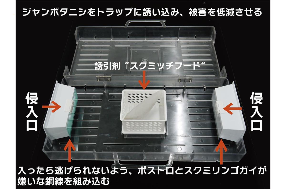 BR047_ジャンボタニシ防除トラップ【スクミッチ本体3個(1反用)】※ご使用には別途スクミッチフードが必要です