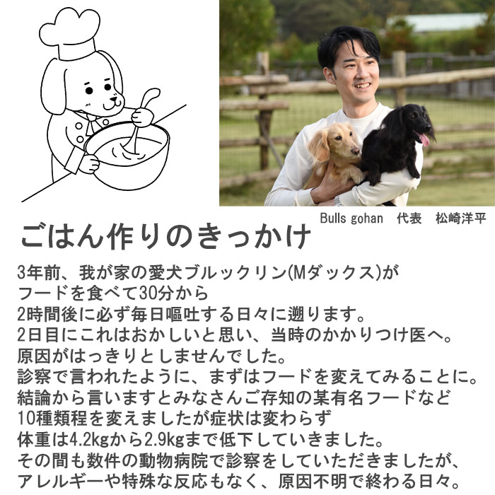 GC001_国産・保存料無添加のドッグフード・おダシ香る鶏ごはん【お試しセット】