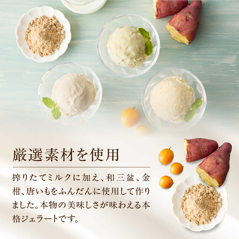 松本牧場ミリーズPremium　本格ジェラート＆シャーベット（6個）