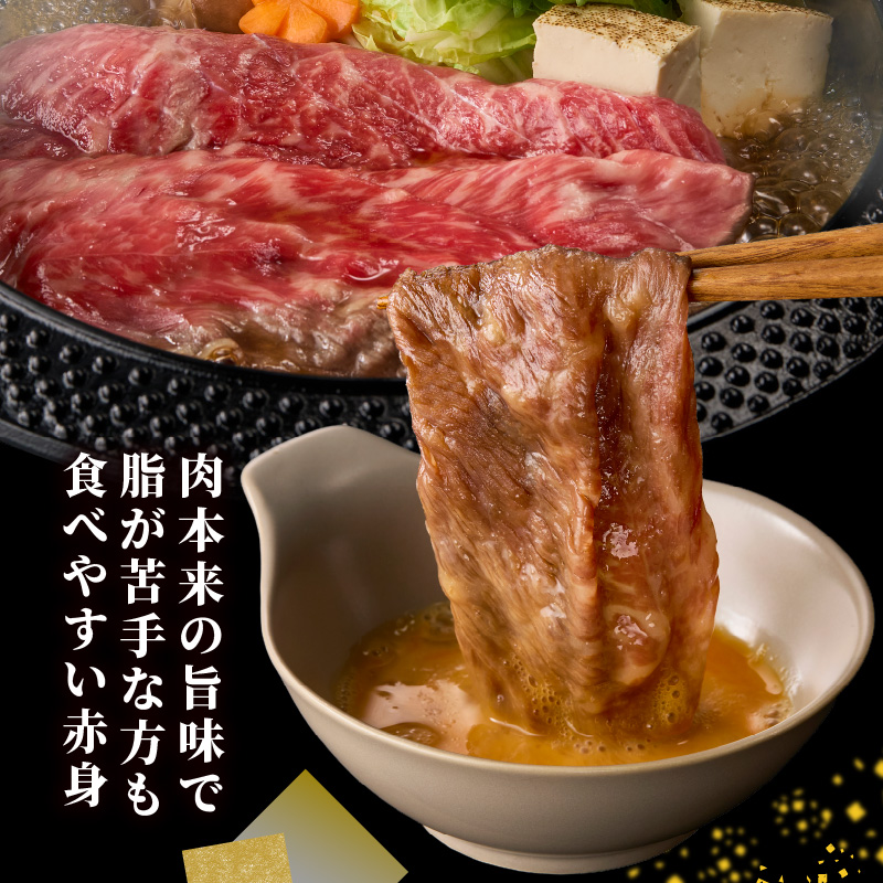 玄海町産佐賀牛（赤身肉スライス）＆丸福ハンバーグセット