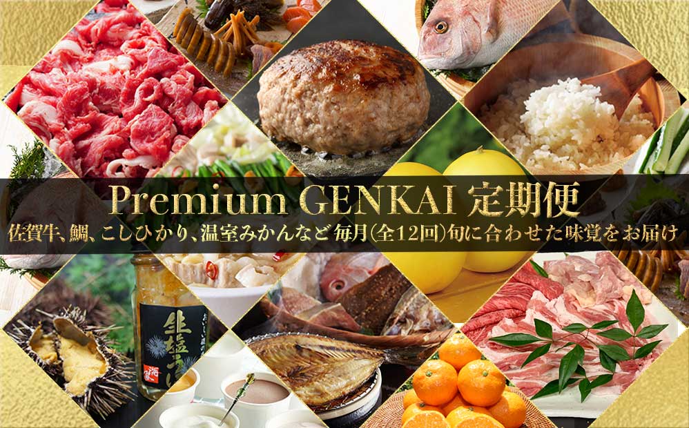 ～Premium GENKAI～定期便【毎月1回全12回配送】