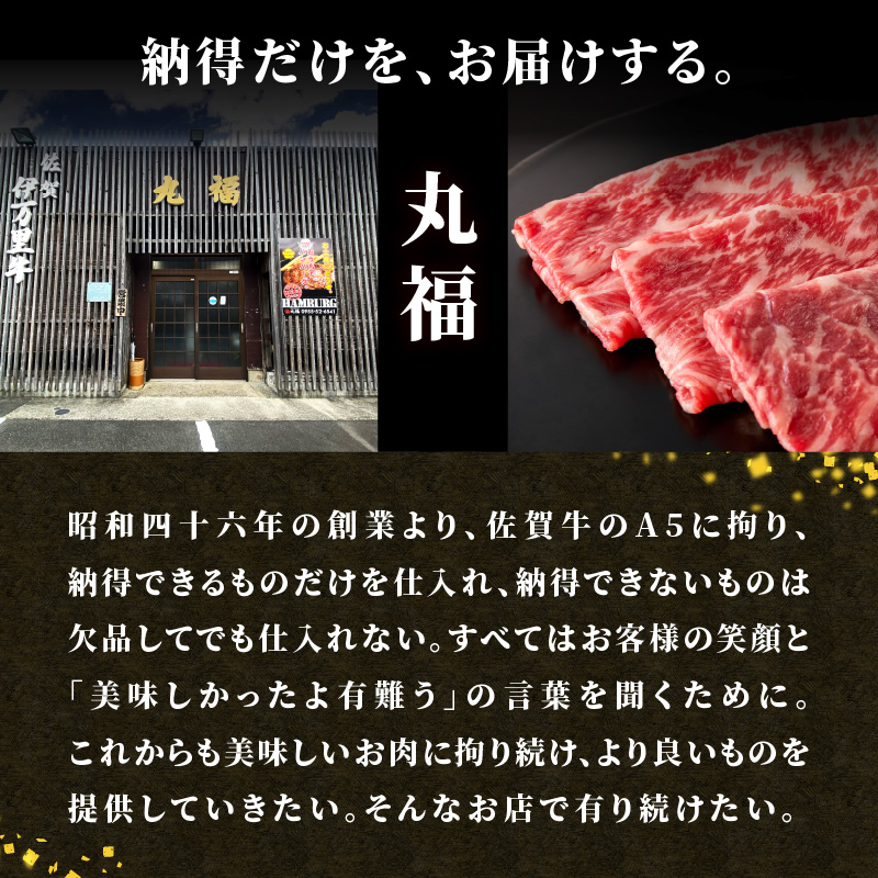 丸福 佐賀牛 切り落とし 500g