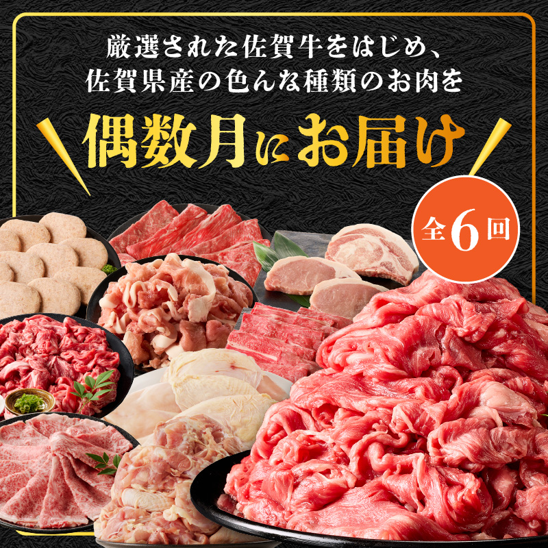 丸福 肉の定期便（6回／偶数月）