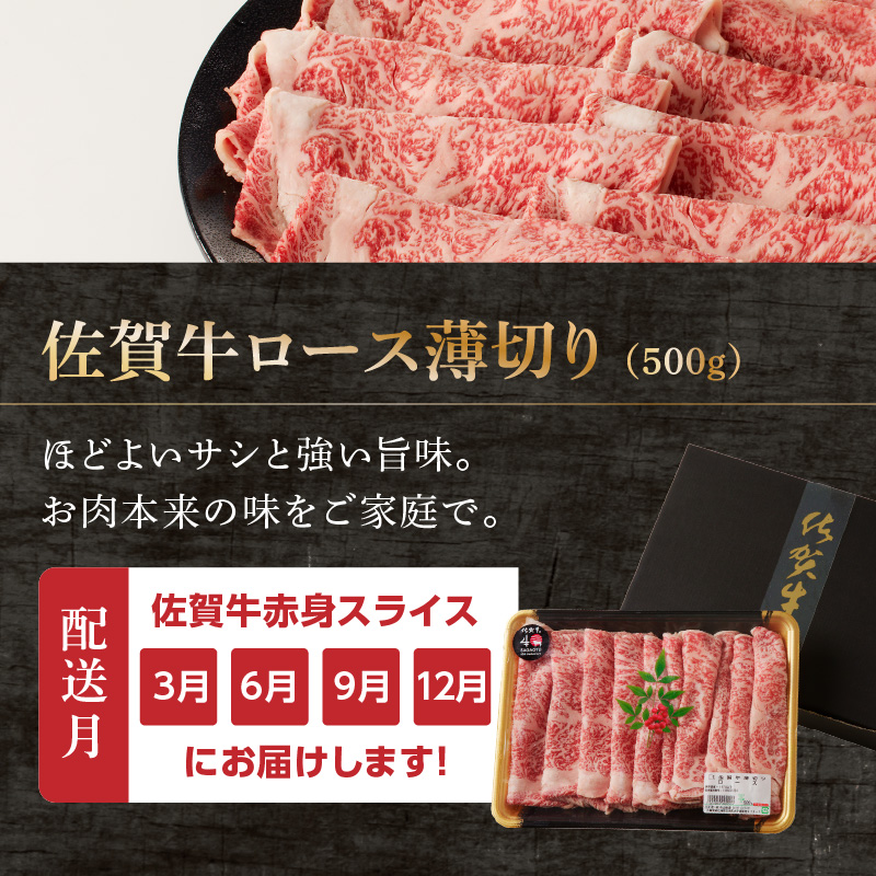 中山牧場 佐賀牛しゃぶしゃぶすき焼き定期便