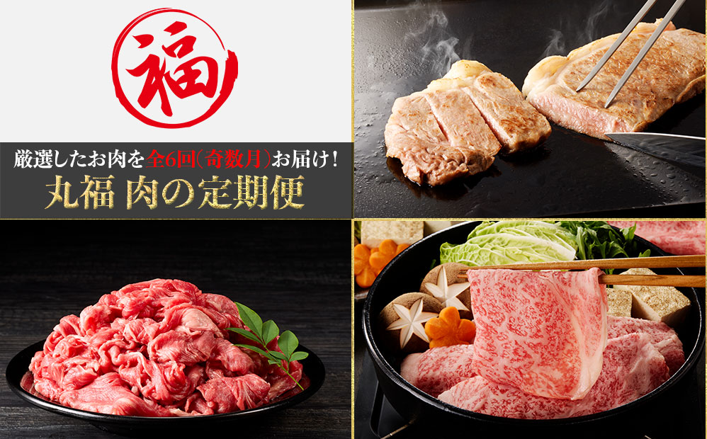 丸福 肉の定期便（6回／奇数月）
