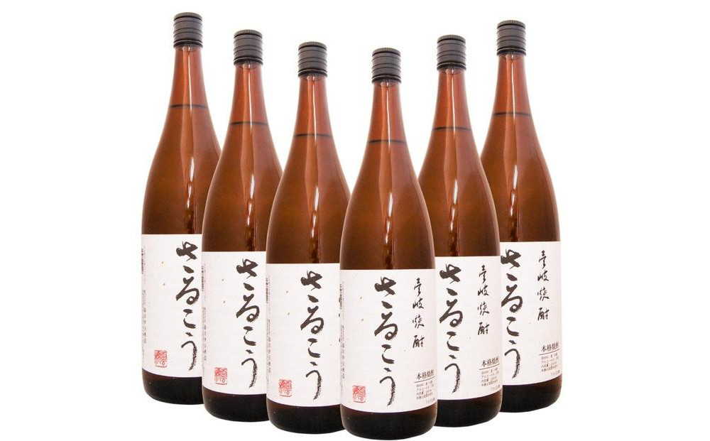 さるこう（25゜）1800ml/6本セット　　長崎 壱岐麦焼酎