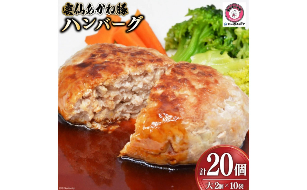 雲仙あかね豚　ハンバーグ