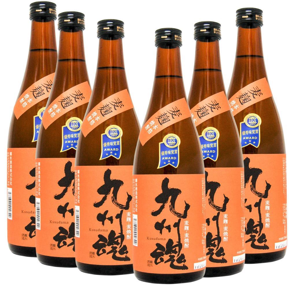 【ダイヤモンド優秀味覚賞受賞 九州魂麦焼酎・720ml×６本】【霧氷酒造】