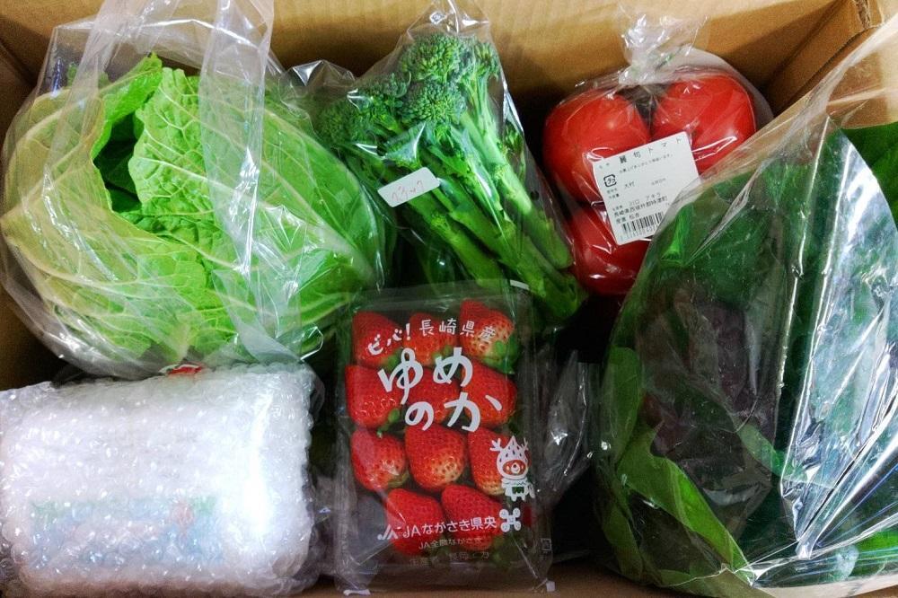 【AB914】【3回定期便】長崎県産　季節の野菜BOX【産直松吉】