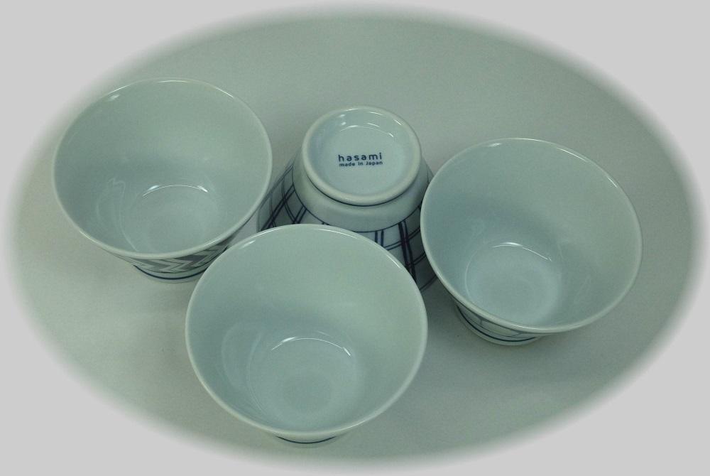 【波佐見焼】多用途便利碗4柄４個組 クラワンカ紋様 【西海陶器】１　２４９６６　
