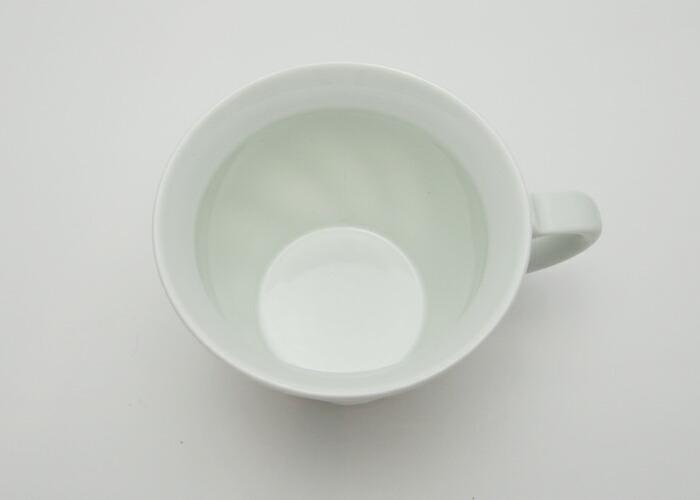 【AB348】【波佐見焼】手彫りのマグカップ 斜め彫り 【西海陶器】 １ 73422