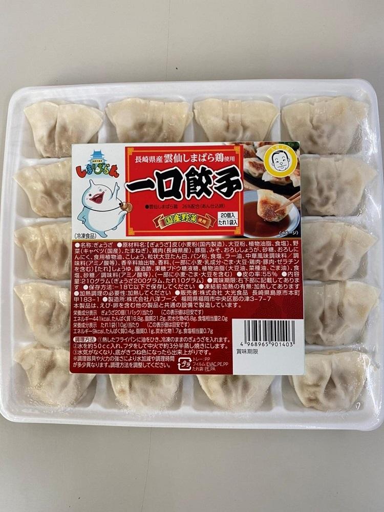 【AB608】長崎県島原名物具雑煮・一口餃子セット