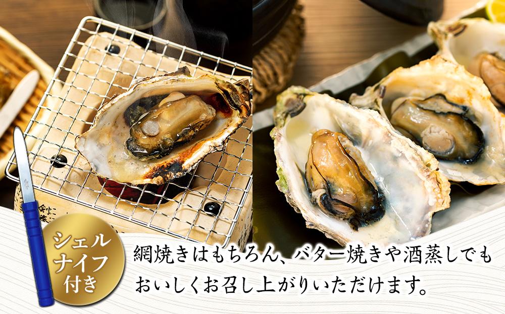 【訳あり】長崎県産 冷凍 カキ 2kg（1kg×2袋）(シェルナイフ付)