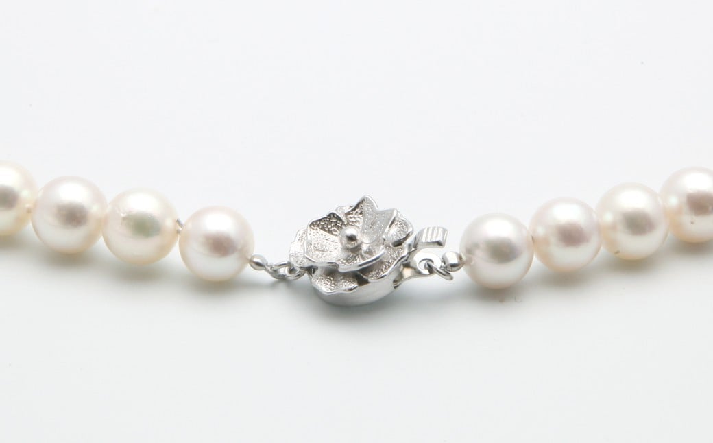 あこや真珠 (7.5－8mm珠) トップ付きネックレス & イヤリングセット トップ取り外し可 ／ ジュエリー アクセサリー パール セット 長崎県 長崎市