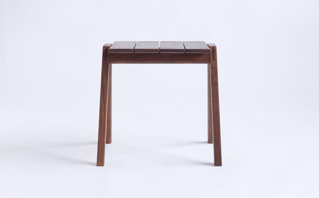 MINAZUKI STOOL (スタッキングスツール) ウォルナット (3脚) ／ 家具 インテリア スツール ナイトテーブル 長崎県 長崎市