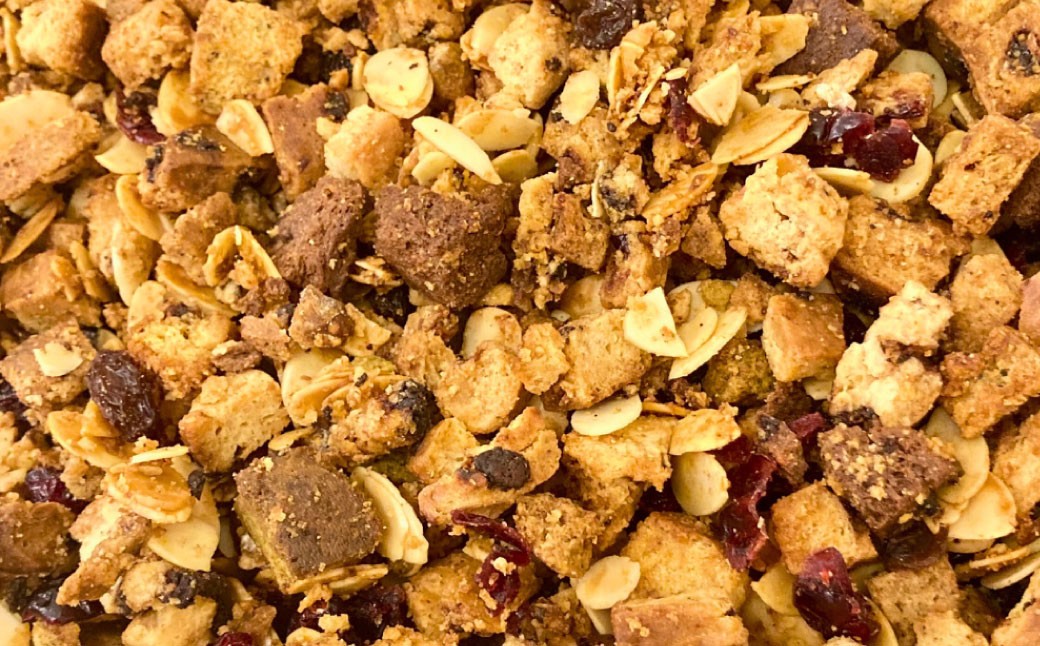 スコーングラノーラ 3袋セット ／合計約450g スコーン グラノーラ アソート 朝食 トッピング アイス ヨーグルト おやつ セット 長崎県 長崎市