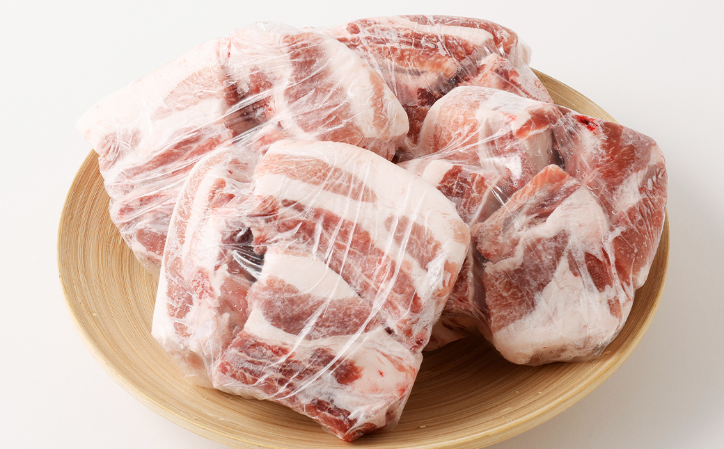競り美豚 スペアリブ 計約2kg（約500g×4パック） ／ 競美豚 美豚 豚肉 豚 お肉 肉 肉のマルシン