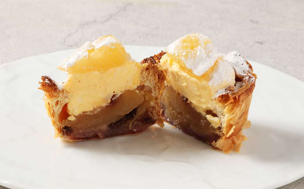 ひ〜んやりりんごパイ 5個入り ／ りんごパイ アップルパイ デザート スイーツ 菓子 洋菓子 小分け 長崎県 長崎市 お菓子の雲仙堂