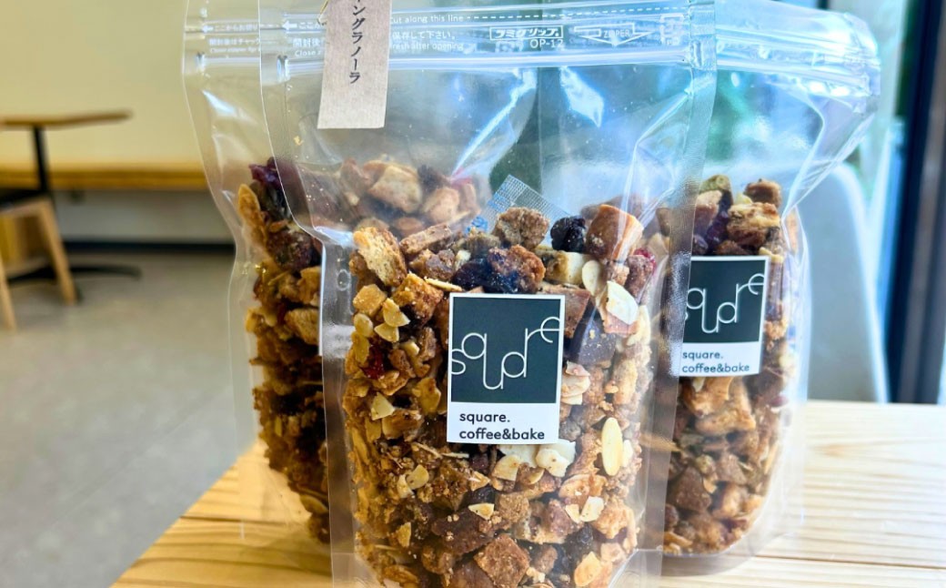 スコーングラノーラ 3袋セット ／合計約450g スコーン グラノーラ アソート 朝食 トッピング アイス ヨーグルト おやつ セット 長崎県 長崎市