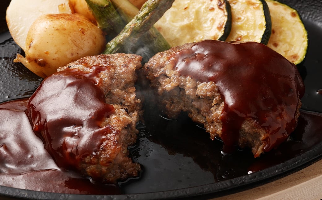 【全3回定期便】ハンバーグ D・Dバーグ 150g×8個 合計1.2kg ／ ハンバーグ お肉 肉 惣菜 おかず 手ごね 手ごねハンバーグ 牛肉 豚肉 合いびき肉 合挽き肉 長崎和牛 出島ばらいろ 大西海SPFポーク 冷凍 長崎県 長崎市