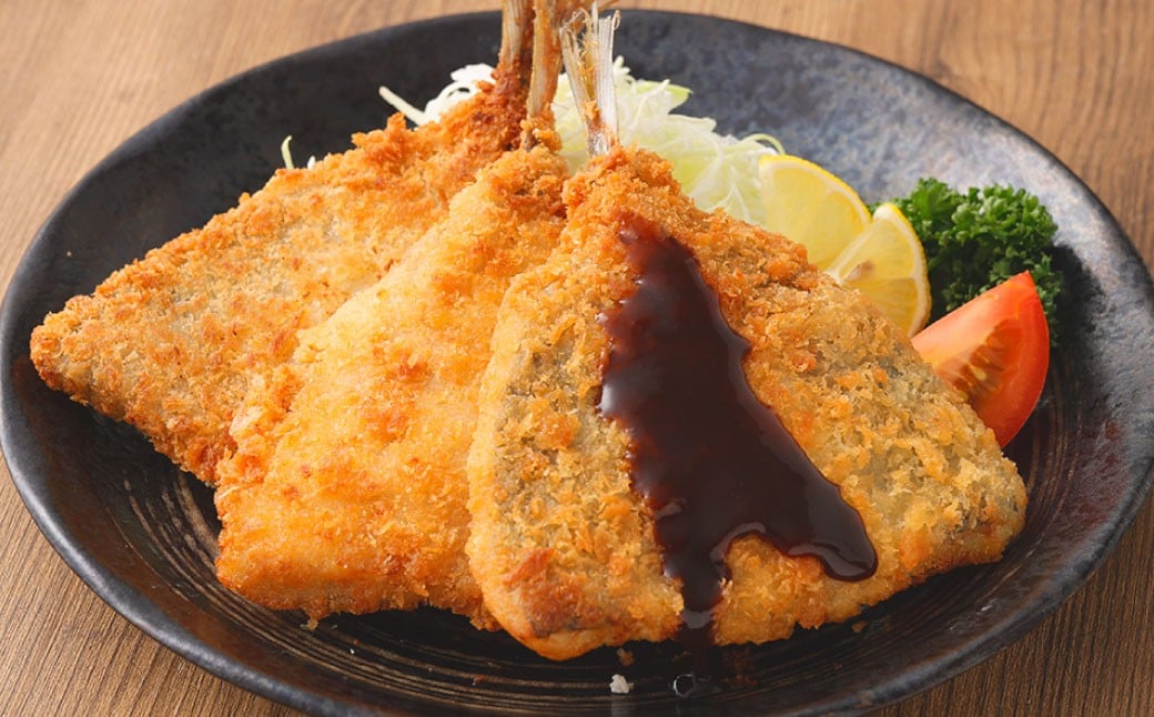 【簡単！ 揚げるだけ】 長崎アジフライ （約80g～約100g）×20枚 ／ アジフィレフライ アジフライ 鯵フライ あじフライ あじふらい 真アジフライ フィレ フライ 揚げ物 揚物 冷凍