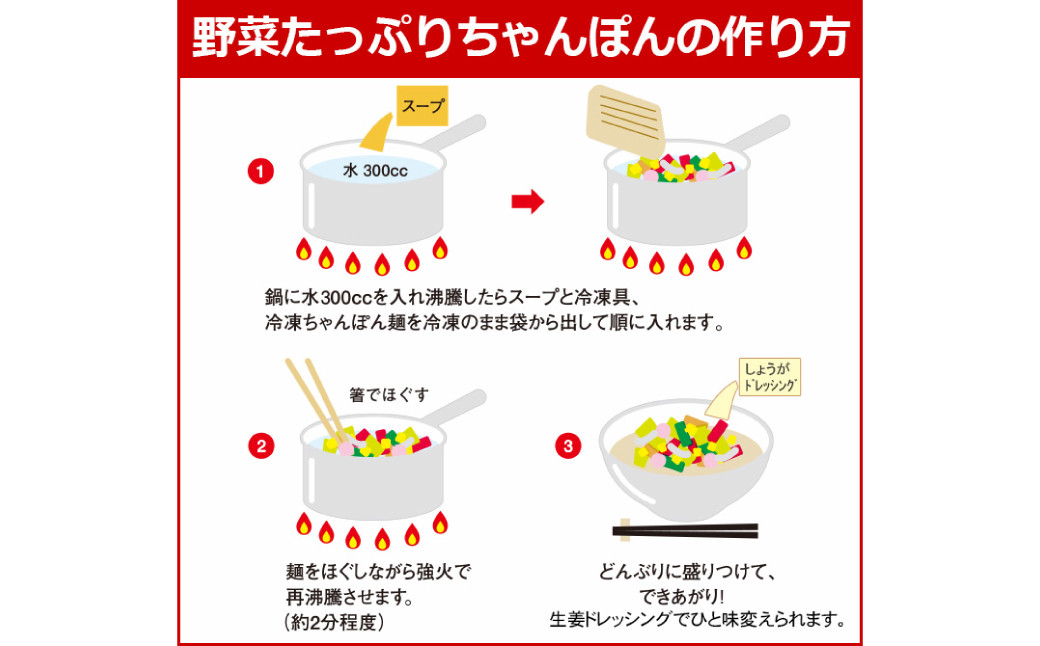 野菜たっぷりちゃんぽん 計4食 セット ／ リンガーハット ちゃんぽん チャンポン 国産野菜 麺類 麺 長崎県 長崎市