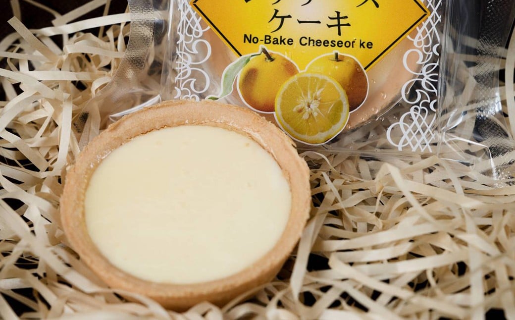 【14営業日以内発送】ゆうこうのレアチーズケーキ 8個入り ／ チーズケーキ レアチーズ ケーキ ゆうこう おやつ お菓子 柑橘 ジュレ 洋菓子 お取り寄せ デザート スイーツ 冷凍 長崎県 長崎市