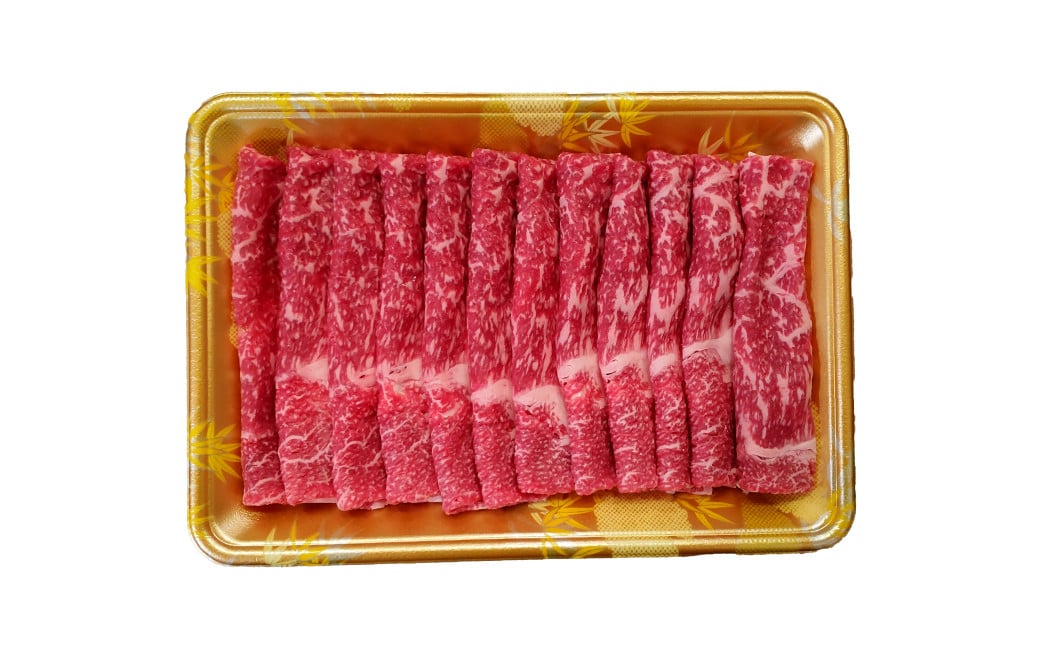 〈長崎和牛〉赤身すき焼用 計680g(340g×2パック) ／ 国産 肉 お肉 和牛 牛肉 牛 もも 牛モモ肉 鍋 長崎県 長崎市