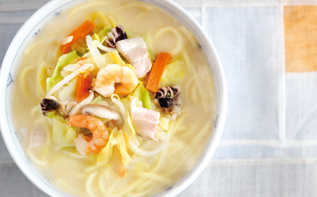 【7営業日以内発送】【贈答用】【具材付き】長崎ちゃんぽん 4人前 ／ ちゃんぽん チャンポン