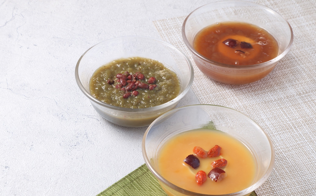 【全3回定期便】レトルト 葛湯 (くずゆ) 3種セット 各120g×3袋×3種 ／ 飲料 レトルト はちみつ くずゆ 保存食 長崎県 長崎市