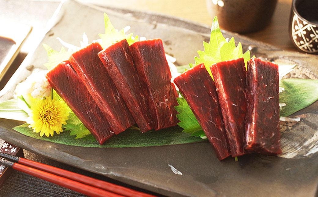 鯨赤肉 胸肉170g×24個セット ／ 鯨 くじら クジラ 鯨刺身 鯨肉 鯨文化 くじら文化 イワシ鯨 厳選 長崎県 長崎市