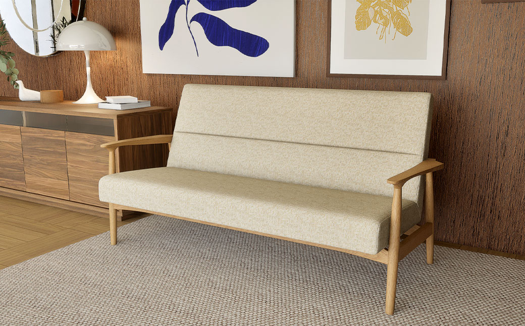 イフ 2.5人掛け ソファ ／ ソファー コンパクトソファ 家具 インテリア 長崎県 長崎市