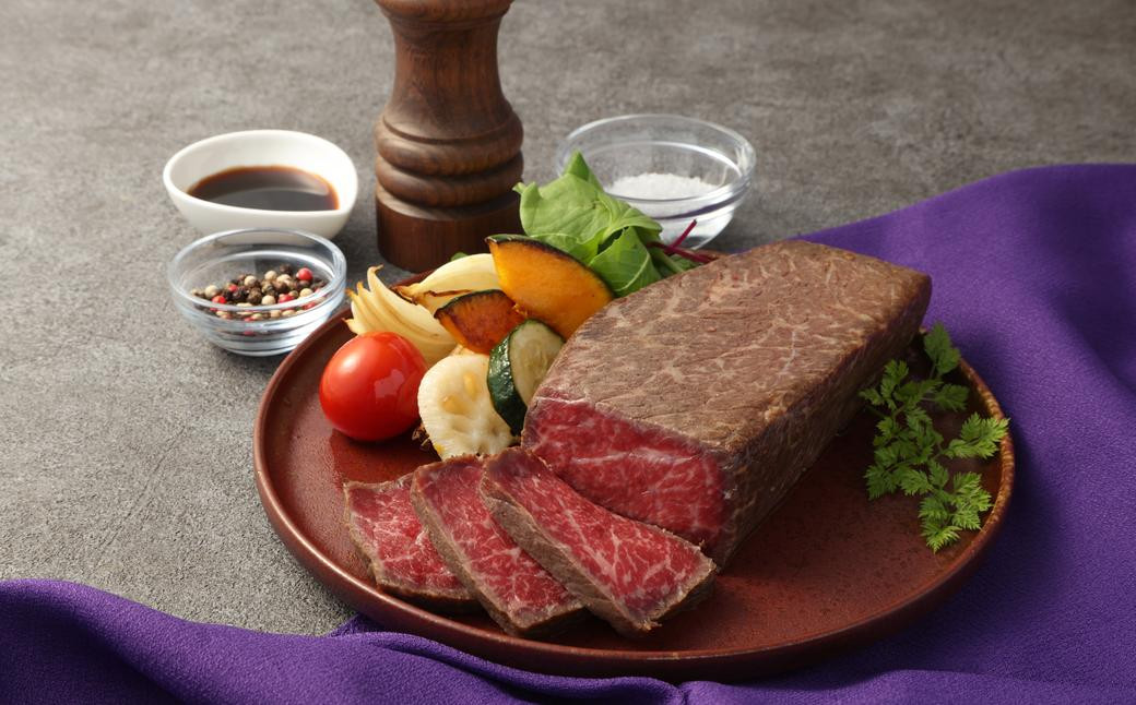 【全3回定期便】【A4ランク】長崎和牛 ローストビーフ 約500g 牛肉 牛 肉 和牛 国産 赤身 国産牛 ブロック タレ モモ もも お祝い パーティー イベント 冷凍 長崎 定期便