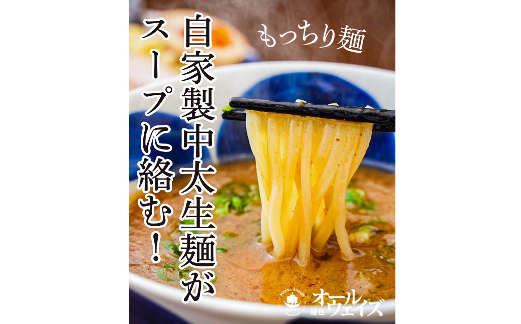 【全12回定期便】つけ麺 4食セット ／ 豚骨 魚介 自家製麺 中太麺 お取り寄せ つけめん 麺也オールウェイズ 長崎