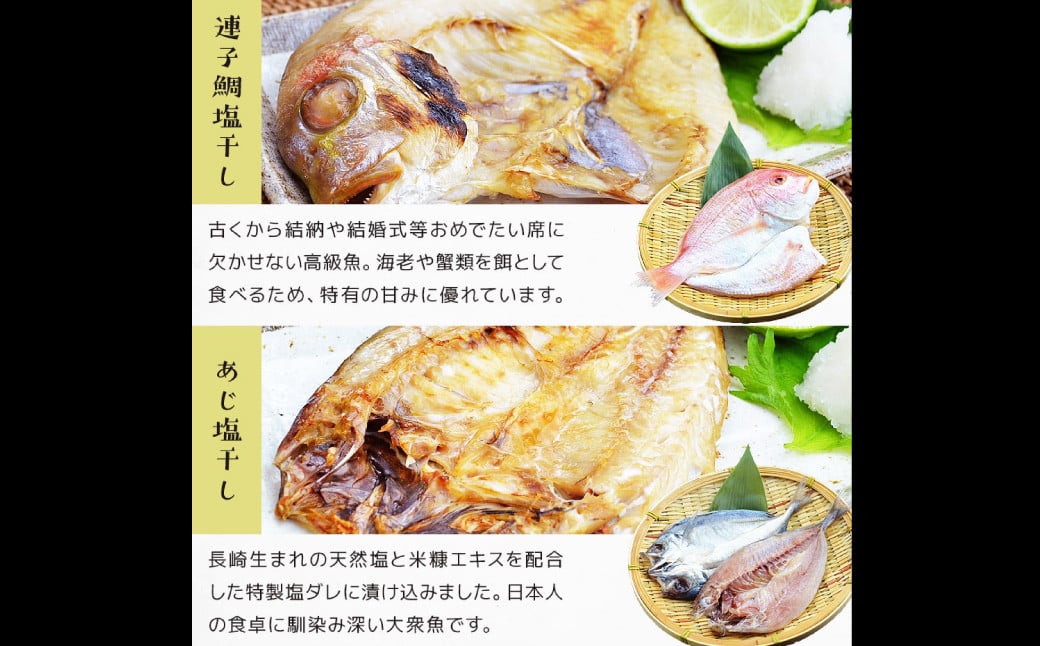 【全12回定期便】【最長2ヵ月前後】長崎 海鮮三昧 ひものセット 干物 乾物 魚介 お魚 魚  おつまみ 酒の肴