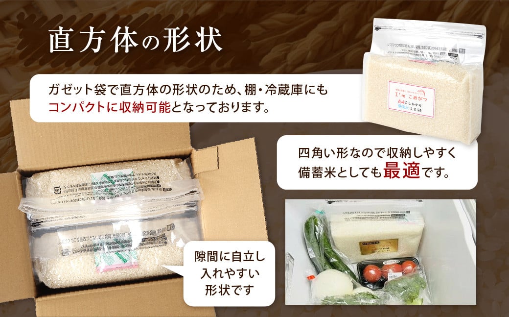 【令和6年産】 無洗米 長崎 ひのひかり 計5kg （2.5kg×2袋） 米 こめ お米 小分け 常備食 備蓄 長期保存 長崎県産米 長崎県産 国産 長崎県 長崎市