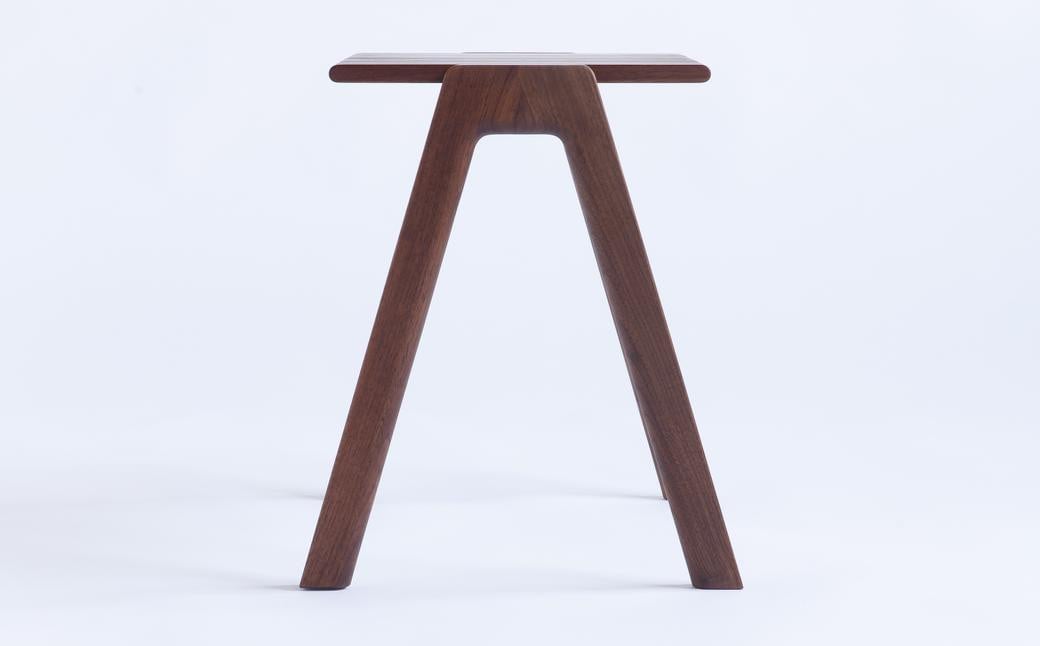 MINAZUKI STOOL (スタッキングスツール) ウォルナット (3脚) ／ 家具 インテリア スツール ナイトテーブル 長崎県 長崎市