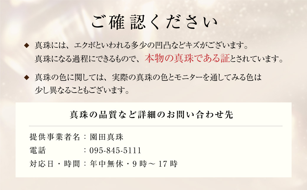 【限定1点】あこや真珠 (9−9.5mm珠、ブルーグレー系) 真珠ネックレス ／ ジュエリー アクセサリー パール 長崎県 長崎市