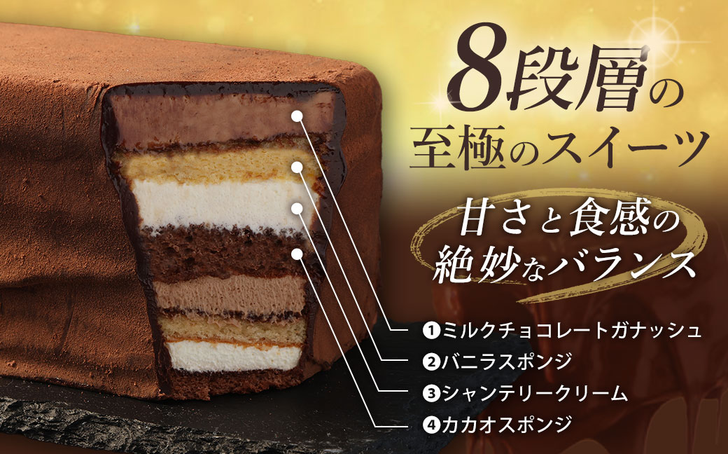 【全6回定期便】 長崎石畳ショコラ ハーフサイズ1個 ／ 合計6個 ケーキ スイーツ ご当地スイーツ グルメ チョコ チョコレート グルメ