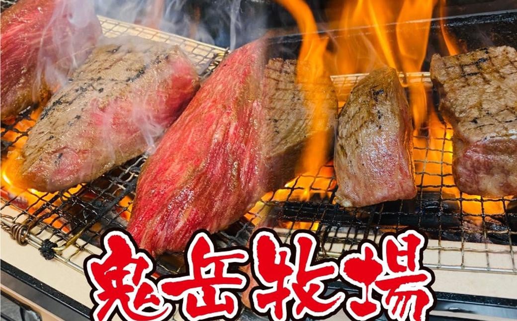 出島ばらいろ あぶり焼き 赤身 (モモ、カタ) 約600g (タレ付) ／ 長崎和牛 国産 和牛 お肉 肉 牛肉 炙り 化粧箱 長崎県 長崎市