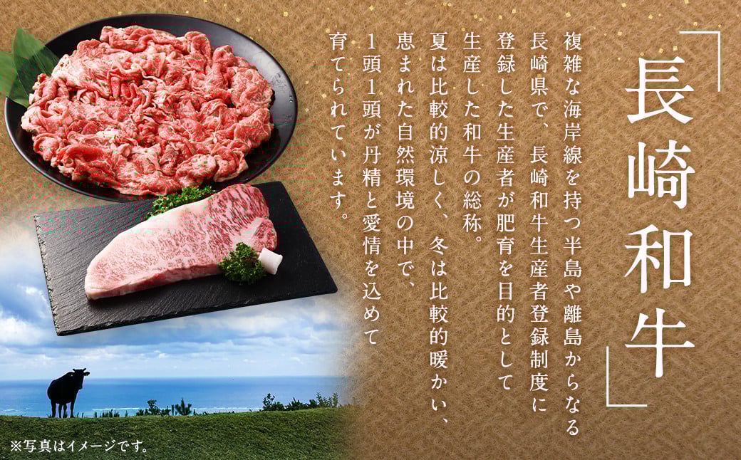 【全12回定期便】長崎和牛 肩ロース スライス 計8.4kg (700g×12回) ／ 和牛 牛肉 牛 お肉 国産 ロース すき焼き しゃぶしゃぶ 肉のマルシン 長崎県 長崎市